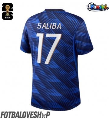 Francie William Saliba #17 Domácí Dres MS 2026 Krátký Rukáv